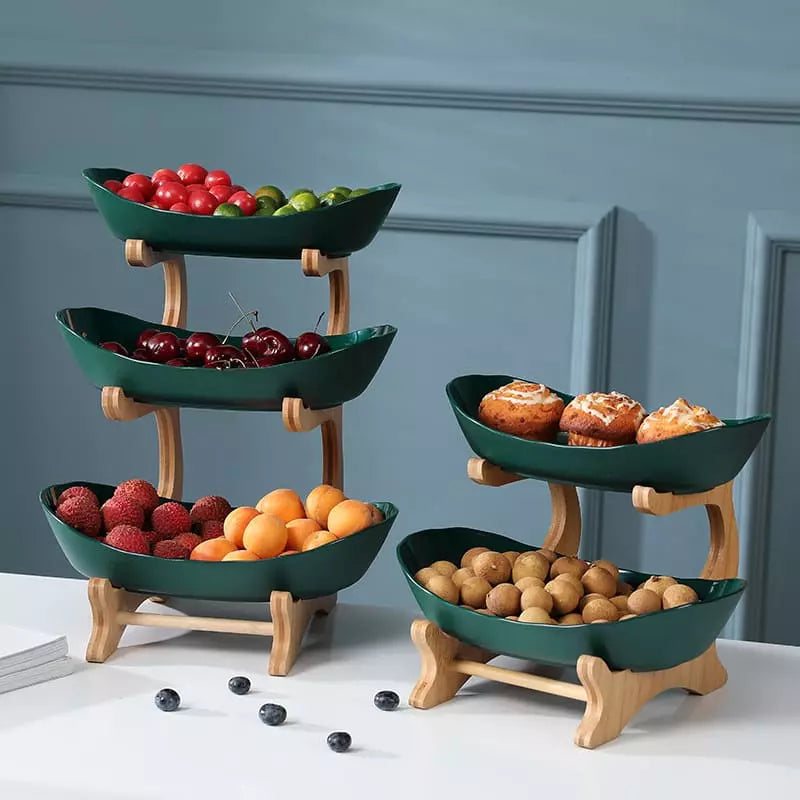 Fruteira de Mesa em Bambu - EcoBowl