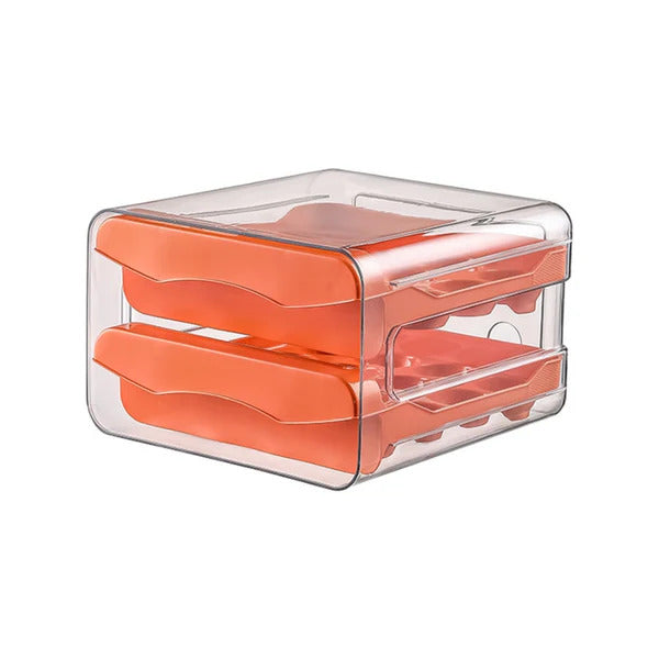Gaveteiro Organizador Duplo para Ovos de Geladeira Ferrazi