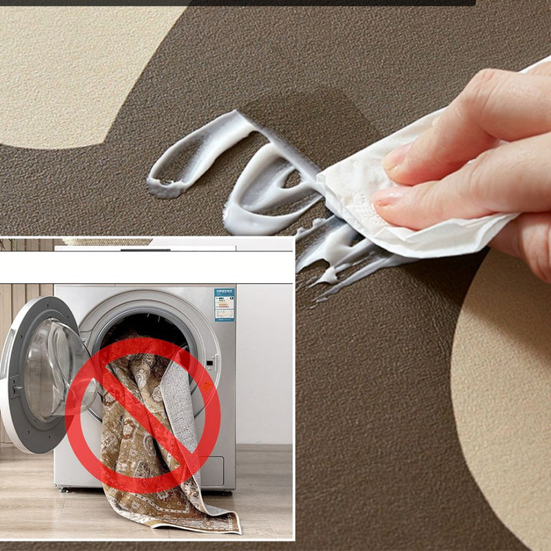 Tapete de Banheiro Absorvente Retro Antiderrapante